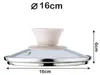 KADAX Pokrywa Pokrywka Żaroodporna Szkło Na Garnek 16cm Podgląd zdjęcia produktu 3