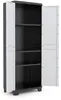 Keter Linear Cabinet, Szary, Srebrny, 4 pół., Wolnostojące, Podgląd zdjęcia produktu 9