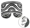 Ear Cuff Ohrklemme Silber 925: Ohrring ohne Loch tragbar Produktbild-Vorschau 1