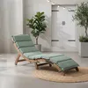 home24 Gartenliege - Akazie Massiv / Webstoff Produktbild-Vorschau 1