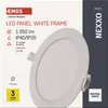 LED podhledové svítidlo NEXXO bílé, 17 cm, 12,5 W, neutrální bílá Anteprima dell’immagine prodotto