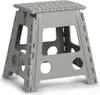 Tritthocker - klappbar - grau - 38 x 39 cm Produktbild-Vorschau 2