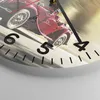 Wanduhr - Rund - Glasuhr - Mg Rot Auto - 30x30cm - Produktbild-Vorschau 5