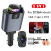 5-in-1 PD45W Autoladegerät USB Typ-C Netzteil Produktbild-Vorschau 1