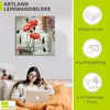 ARTland Leinwandbild Klatschmohn Größe: 30x30 cm Produktbild-Vorschau 3