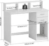 Mondeer Schreibtisch Computertisch mit Aufbewahrungsschrank Produktbild-Vorschau 7