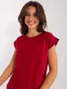Basic Feel Good Kurzarm-T-Shirt für Frauen Chraïbi bordo XL Produktbild-Vorschau 5