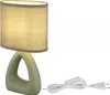 Lampada da tavolo, Vetroceramica tessile, verde, H 30 cm Anteprima dell’immagine prodotto 5