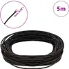 vidaXL Cordon en cuir brun foncé Ø2 mm x 5 m Cuir Voir les images du produit 6