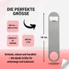Apribottiglie "Speed" - Apribottiglie piatto in acciaio Anteprima dell’immagine prodotto 2