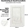 Tapis de bain éthéré en coton, 50 x 80 cm Voir les images du produit 2