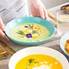 Porcelánový jídelní servis, sada 6 talířů na polévku Náhled obrázku produktu 5