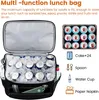 Kühltasche, 15L Picknicktasche Lunchtasche Mittagessen Produktbild-Vorschau 3