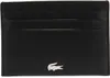 A black leather cardholder with the Lacoste logo. Produktbild-Vorschau