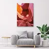 Leinwandbild rote felsen antelope canyon usa 80x120 cm Produktbild-Vorschau 2