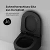 AM.PM Wand-WC spülrandlos Set Schwarz mit Vorwandelement Produktbild-Vorschau 5