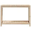 Design Pflanztisch mit Ablage 108x50x75 cm Massivholz Produktbild-Vorschau 5