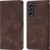 Hülle für Samsung Galaxy S21 FE Prägung Flip Leder Produktbild-Vorschau 1