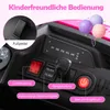 COSTWAY Auto elettrica per bambini a 2 posti, 24 V Auto Anteprima dell’immagine prodotto 5