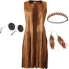 dressforfun® Damenkostüm Hippie Weste Produktbild-Vorschau 7