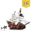 LEGO Creator 3 w 1 Statek Piracki, Kreatywna Zabawka dla Podgląd zdjęcia produktu 2
