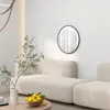 HOMCOM Wandspiegel, 60 x 60 cm Badspiegel mit Alurahmen für Produktbild-Vorschau 8