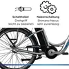 Zündapp Green 2.7 E Bike Damenfahrrad 26 Zoll grau Produktbild-Vorschau 7