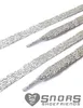 SNORS Schnürsenkel flach - SILBER - 6mm - 150cm Produktbild-Vorschau 2