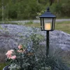 Grablaterne ,Flame Lantern mit LED-Kerze, Batterie und Produktbild-Vorschau 2
