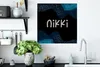 MuchoWow® Poster Nikki - Pastell - Mädchen 50x50 cm - Produktbild-Vorschau 3