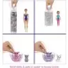 A collage of four images showing the steps to use a Barbie Color Reveal toy set. Anteprima dell’immagine prodotto