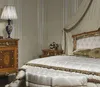 Casa Padrino Luxus Barock Schlafzimmer Set Weiß / Braun / Produktbild-Vorschau 3
