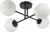 LUXOLAR - Led Deckenleuchte - Deckenlampe 4-flammig schwarz Produktbild-Vorschau 1