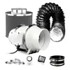 Regelbar Rohrventilator 150mm Set Produktbild-Vorschau