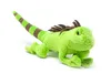 A plush toy iguana on a white background. Produktbild-Vorschau