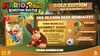 Marketing image for Mario & Rabbids Kingdom Battle Gold Edition, showcasing game box, Donkey Kong character, and bonus content. Náhled obrázku produktu