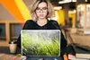 MuchoWow® Laptop Aufkleber Sticker Cover Wassertropfen Produktbild-Vorschau 5