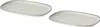 Two rectangular plates with rounded corners are shown on a white background. Produktbild-Vorschau