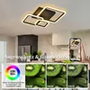 Stropní světlo Led stropní lampa černá Moderní chodbové Náhled obrázku produktu 7