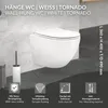 LuxeBath Spülrandloses Wand Hänge-WC, Weiß, kurz, Produktbild-Vorschau 2