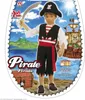 Kleinkindkostüm Pirat 104 cm, Kostüm, Gürtel - und Hut Produktbild-Vorschau 3