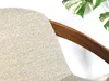 Chaise de bar design HODA - noyer / beige Voir les images du produit 12
