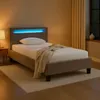 Polsterbett BAGO 90 x 200 cm, inkl LED Beleuchtung - Produktbild-Vorschau 1