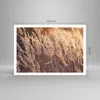 Poster - Poster ohne Rahmen - Boho Ähren Feld - 100x70 cm - Produktbild-Vorschau 4