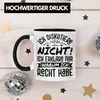 Trendation - Mathe-Lehrer Tasse Geschenkidee Ich Diskutiere Produktbild-Vorschau 3