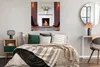 MuchoWow® Poster Ein Kamin in einem Wohnzimmer 100x100 cm - Produktbild-Vorschau 4