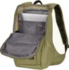 An open backpack with a laptop inside. Produktbild-Vorschau
