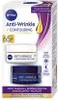 A gift set box containing two Nivea anti-wrinkle creams, one for day and one for night, with accompanying text and graphics. Produktbild-Vorschau