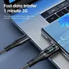 Cavo dati USB-C Type-C Cavo di ricarica con indicatore a Anteprima dell’immagine prodotto 8