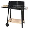 Tuinbarbecue, grote houtskoolbarbecue, verstelbaar rooster, Productafbeelding-voorbeeld 1
